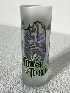 5/$35 Twilight Zone Tower of Terror Frosted Shot Glass